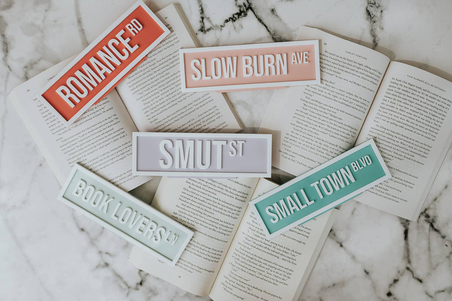 Smut St Acrylic Shelf Sign w/ Stand