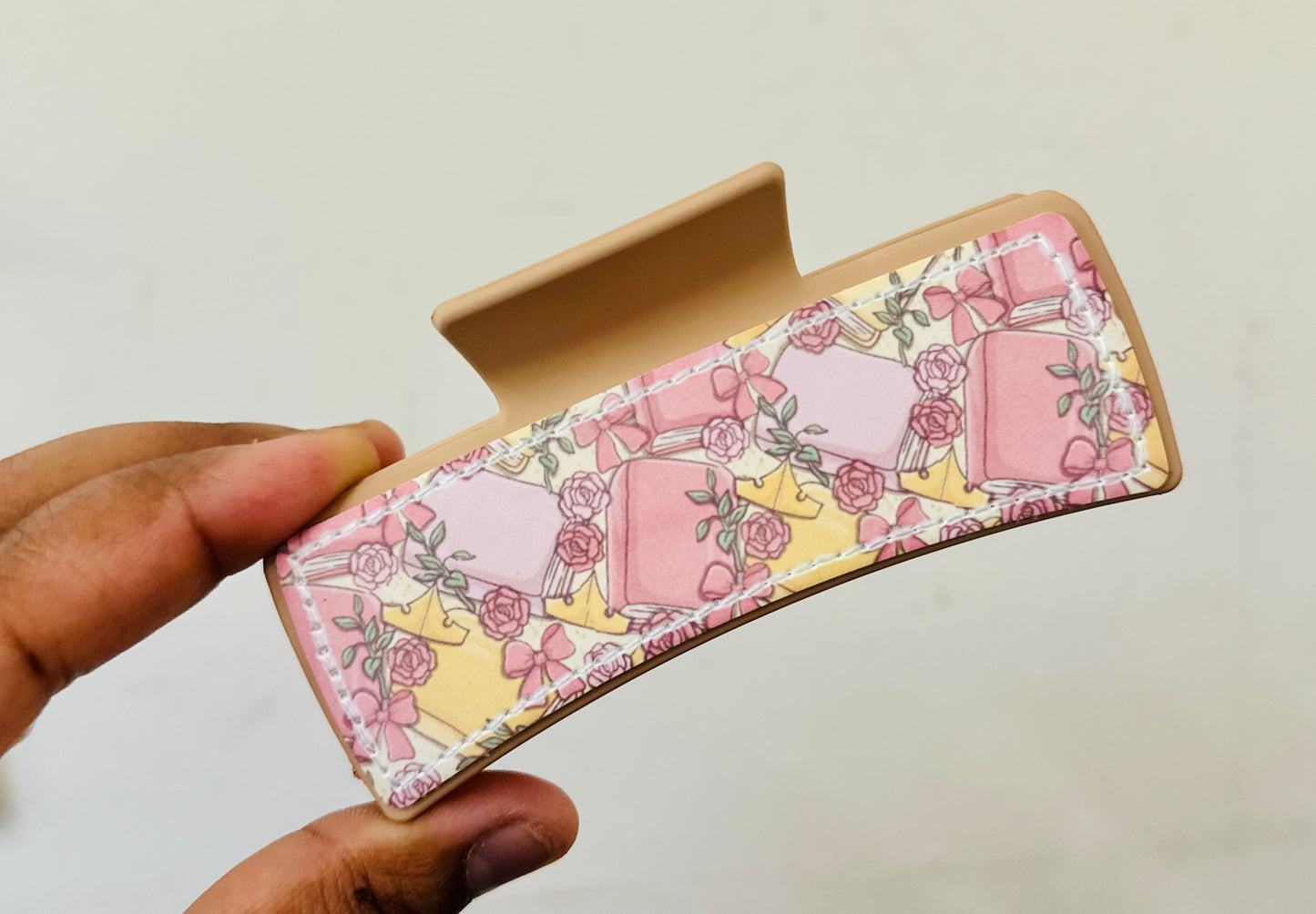 Sleeping Princess Hair Claw Clip